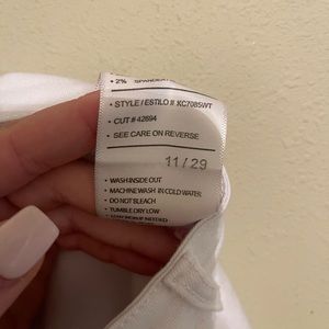 White Kancan Size 11